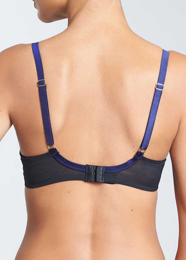 Soutien-gorge Armatures Dcollet Plongeant Chantelle Bleu Noir