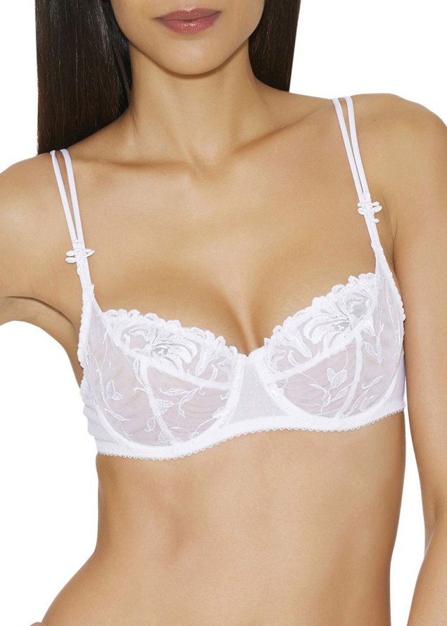 Soutien-gorge Balconnet Aubade Blanc