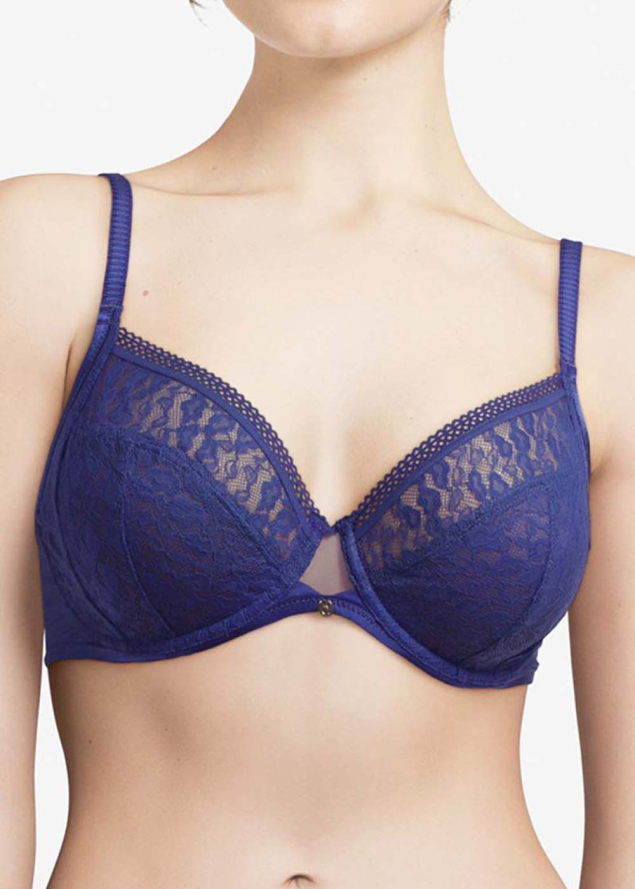 Soutien-gorge Armatures Enveloppant Chantelle Bleu Klein