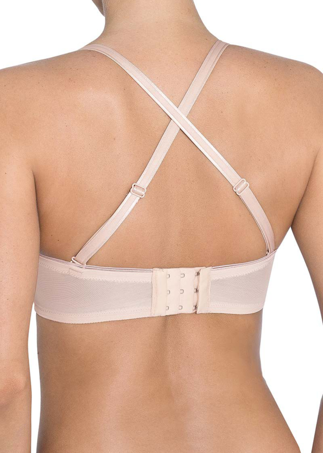 Soutien-gorge Bandeau avec Bretelles Amovibles Triumph Nude Beige