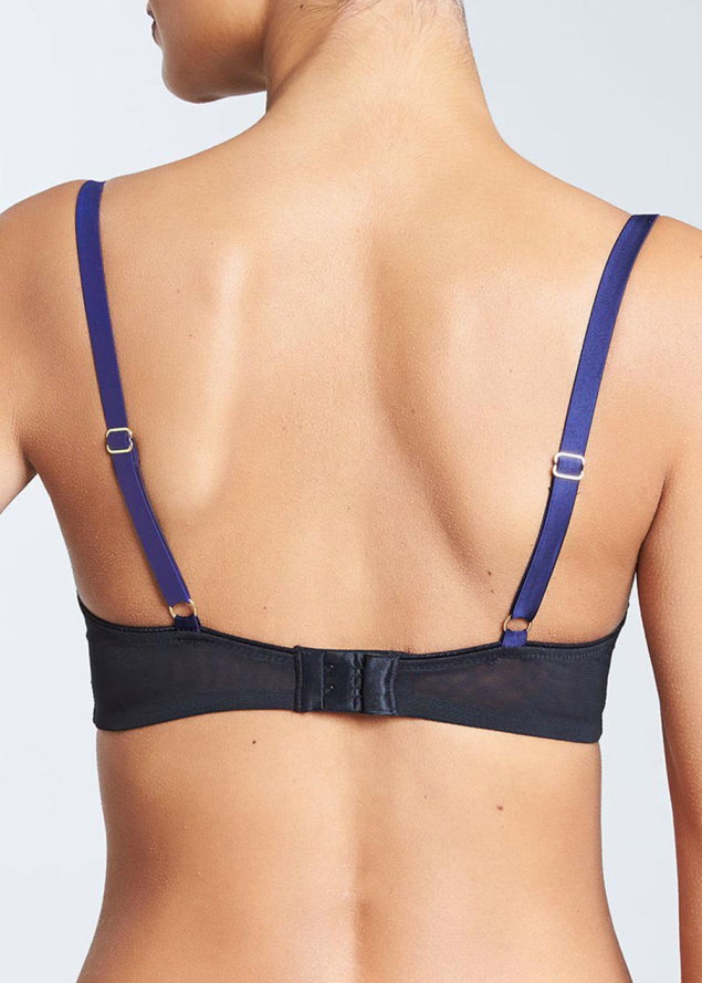 Soutien-gorge Corbeille Mousse Chantelle Bleu Noir