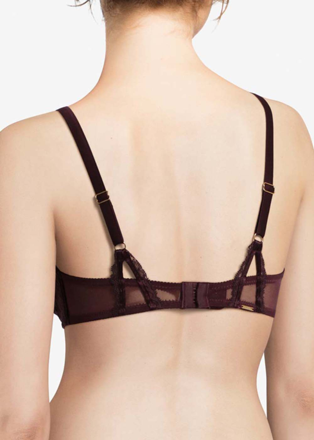 Soutien-gorge Corbeille Chantelle Aubergine