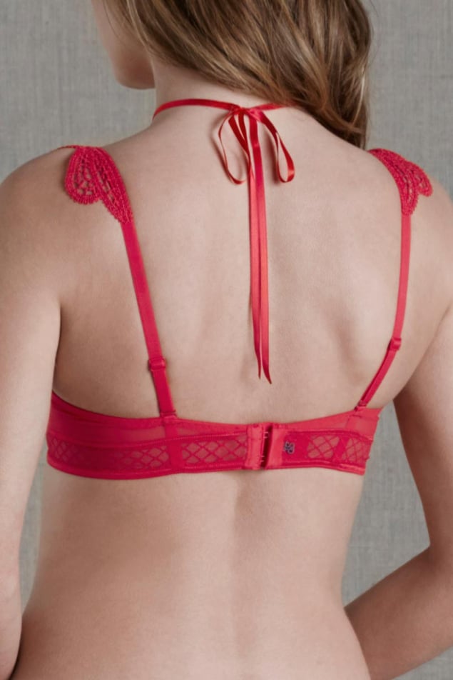 Soutien-gorge Corbeille Simone Prle Rouge Feu