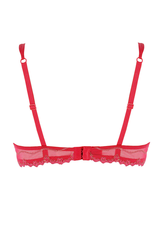 Soutien-gorge Corbeille Couture Verticale Lise Charmel Glamour Rubis
