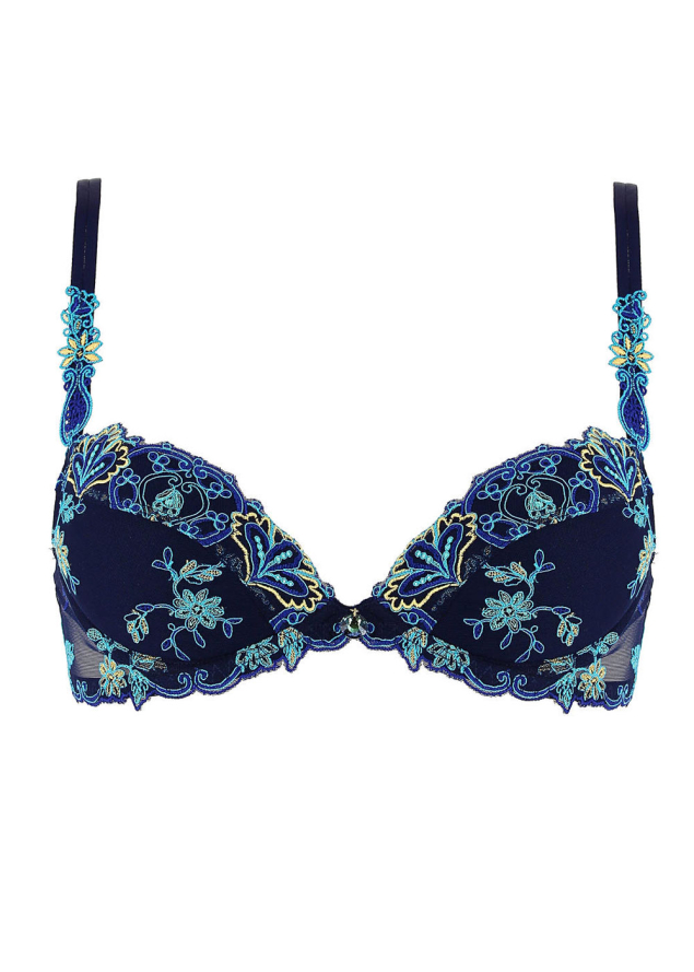 Soutien-gorge Push-up Lise Charmel Turquoise Marine