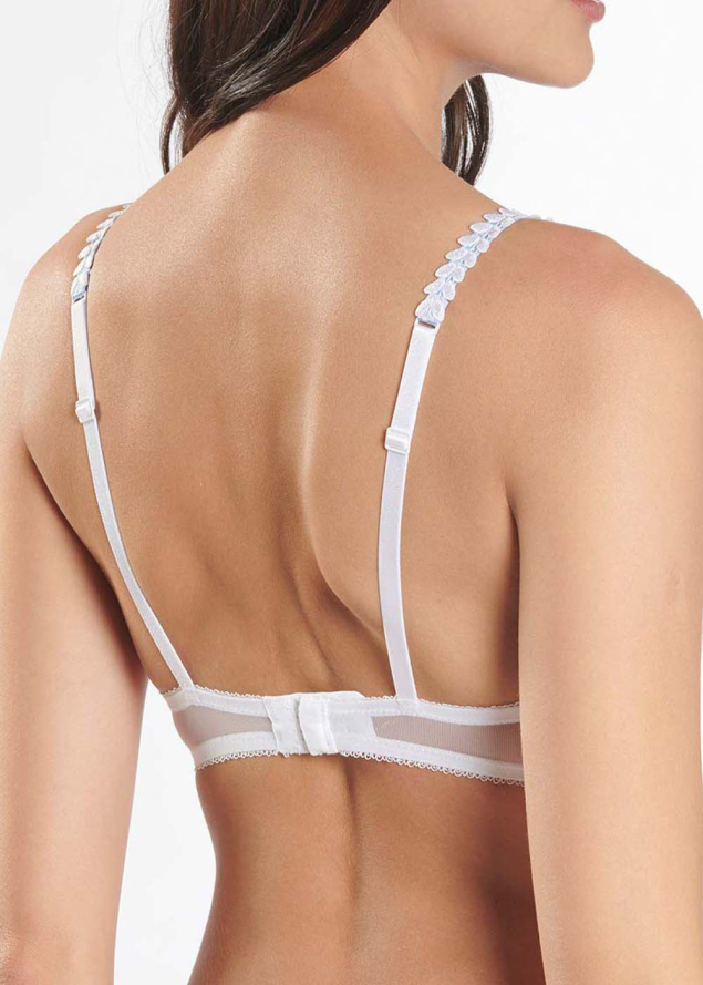 Soutien-gorge Armatures Triangle Aubade Bleu Pur