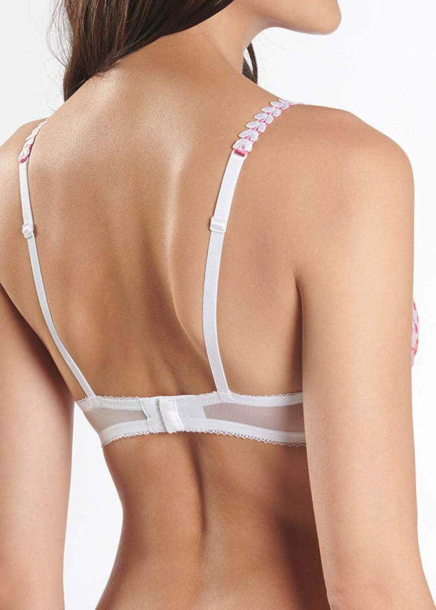 Soutien-gorge Armatures Triangle Aubade Rose Sexy