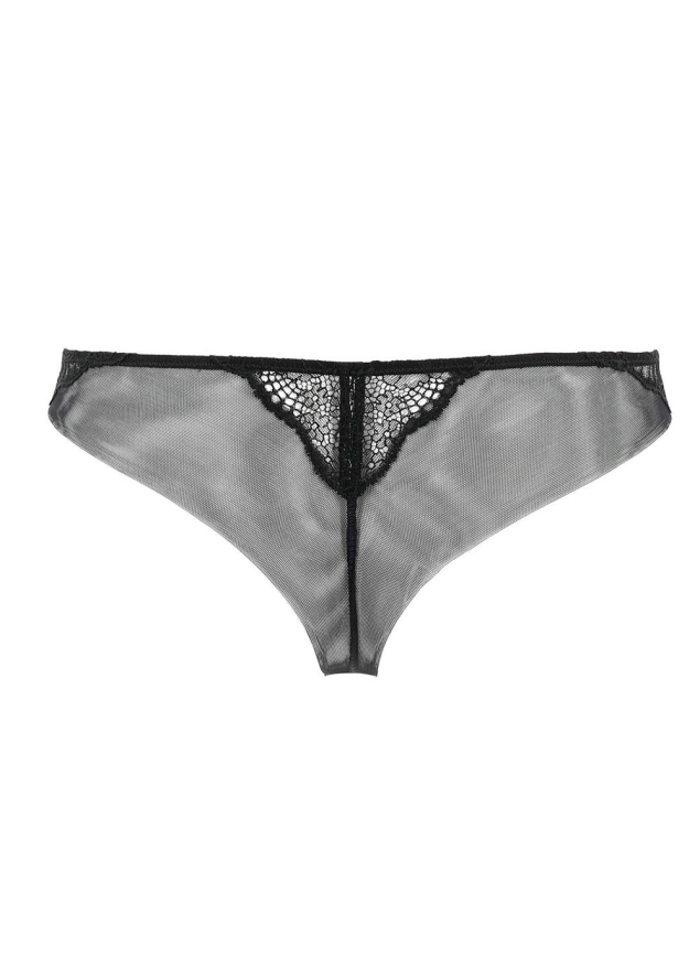 Tanga Lise Charmel Noir Saphir