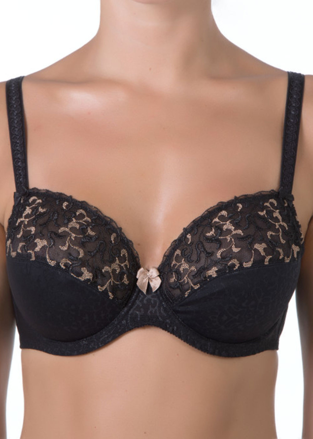 Soutien-gorge Armatures Selmark Noir