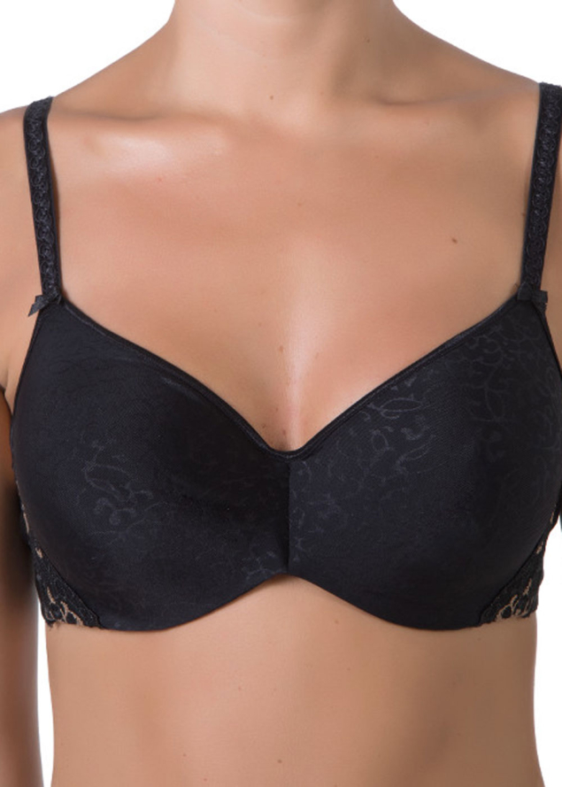 Soutien-gorge Armatures Bonnets Profonds Selmark Noir