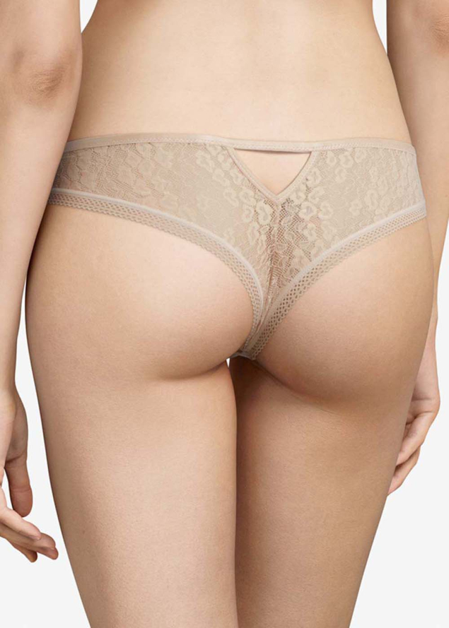 Tanga Chantelle Beige Dor