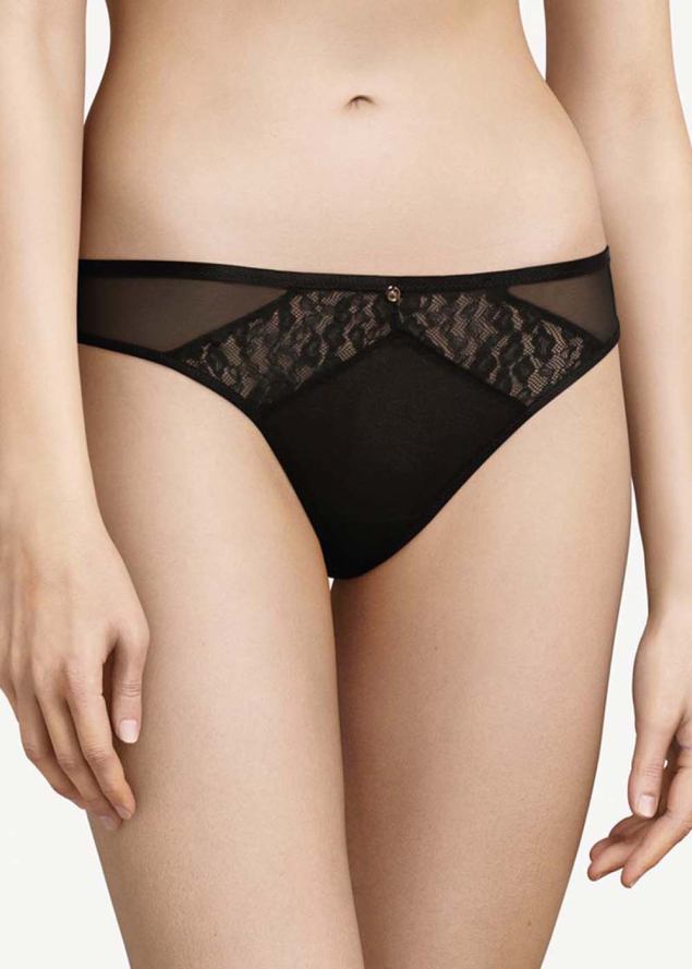 Tanga Chantelle Noir