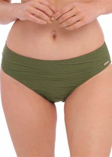 Slip Taille Mi-haute Maillots de Bain Fantasie  Olive