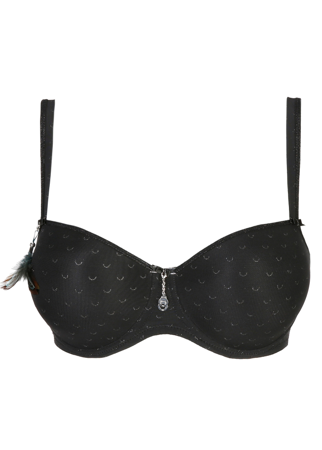 Soutien-gorge Balconnet Rembourr Twist de Prima Donna Noir