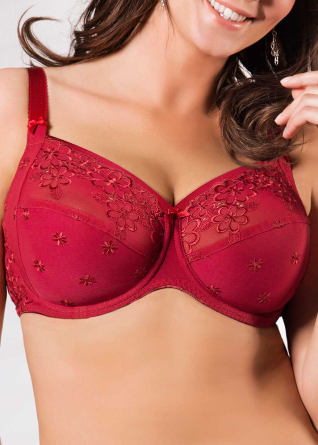 Soutien-gorge Armatures Ulla Dessous Bordeaux