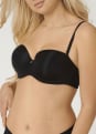 Soutien-gorge Bandeau  Armatures Bretelles Amovibles 