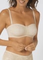 Soutien-gorge Bandeau  Armatures Bretelles Amovibles 