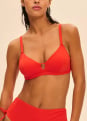 Haut de maillot triangle avec armatures 