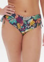 Bas de bikini culotte taille haute 