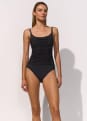 Maillot de bain 1 pi�ce avec armatures Bretelles doubles 