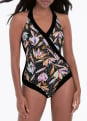 Maillot de bain 1 pice cache-coeur 