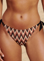 Bas de bikini taille basse  ficelles 