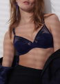 Soutien-Gorge Demi Mousse Plongeant  armatures  