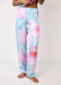 Pantalon en viscose imprim� 