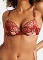 Soutien-Gorge Plunge Coque avec Armatures 