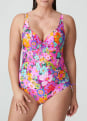 Maillot de bain 1 pice dcollet 