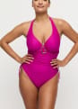 Maillot 1 Pi�ce D�collet� Plongeant 