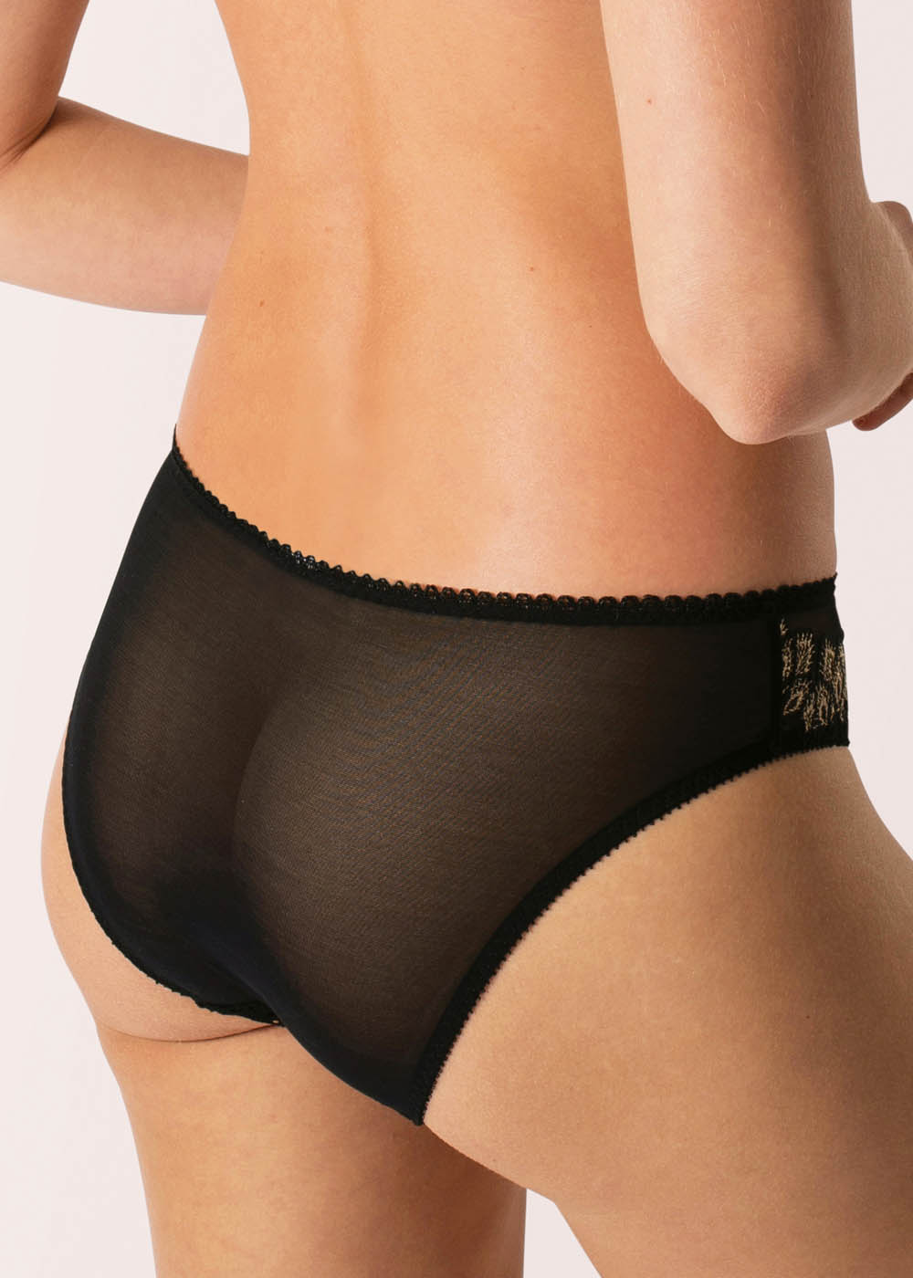 Slip Empreinte Noir