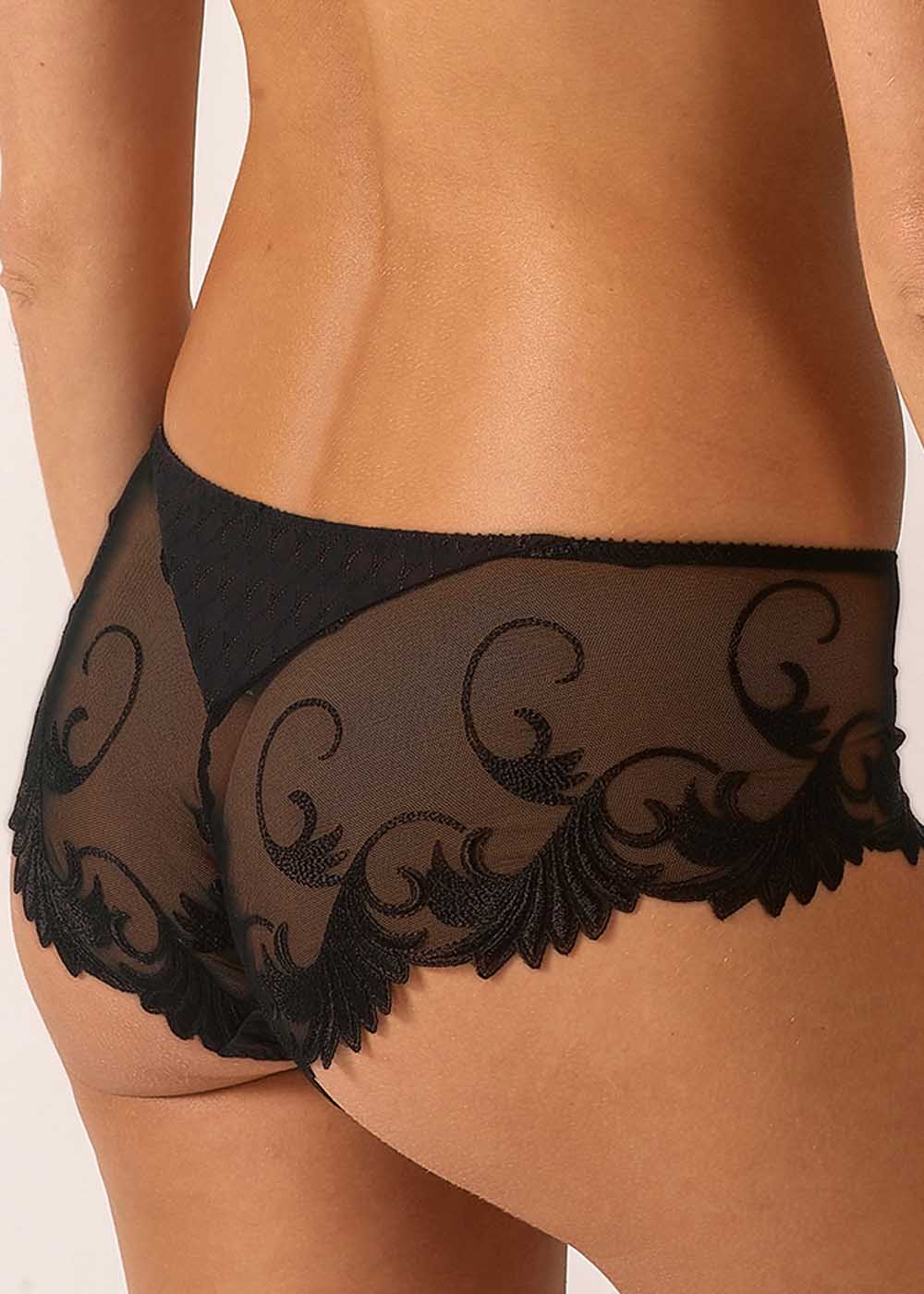 Shorty Empreinte Noir