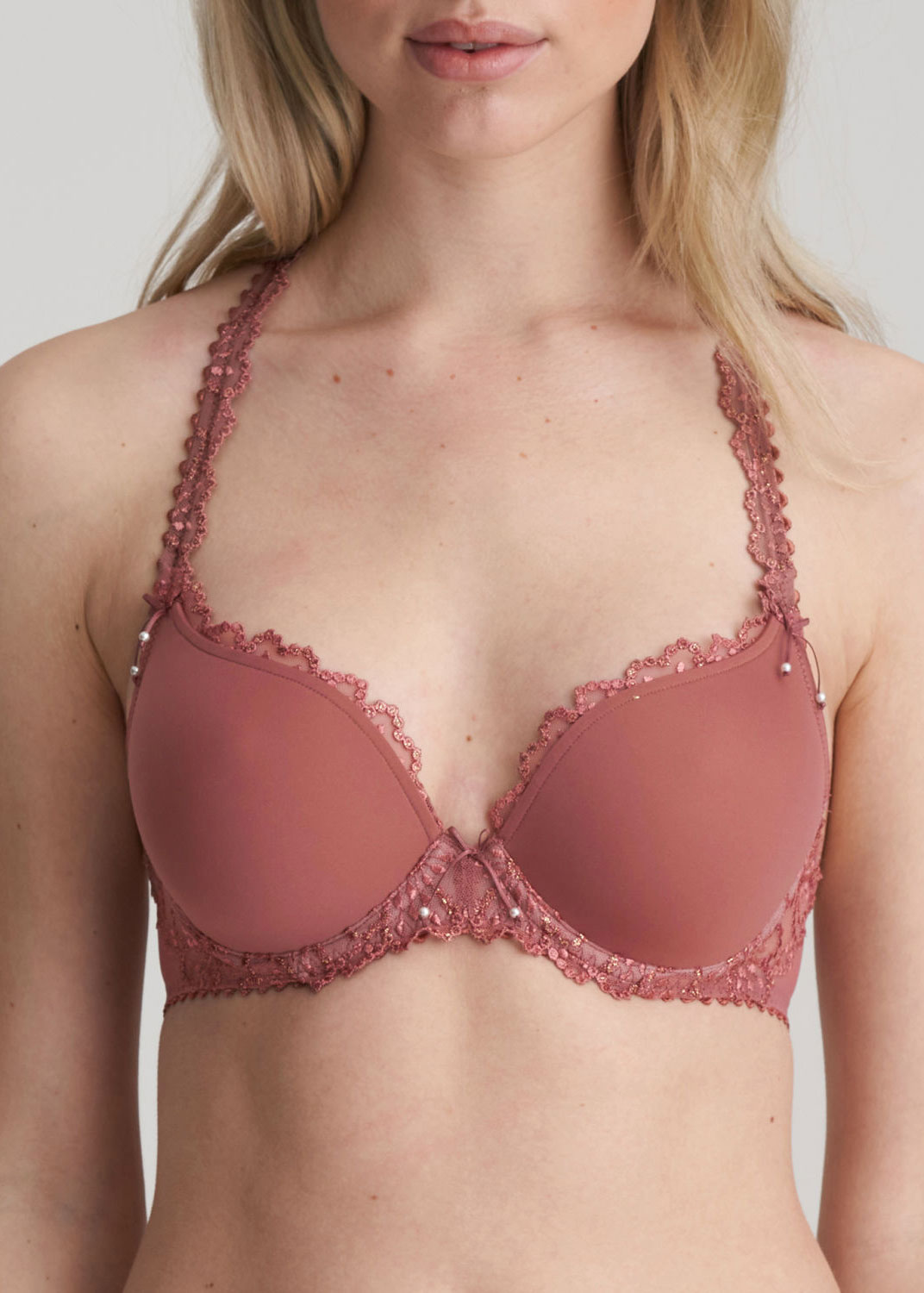 Soutien-gorge Rembourr Forme Coeur Marie-Jo Red Copper