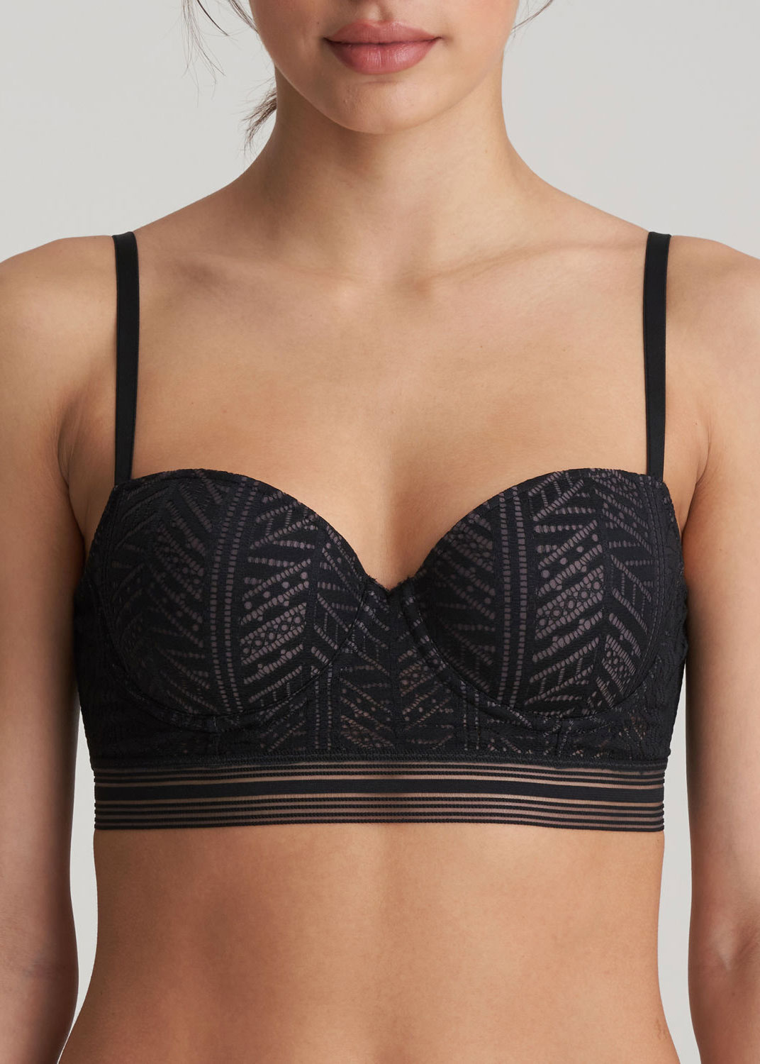 Soutien-gorge Rembourr  Balconnet Marie-Jo Noir