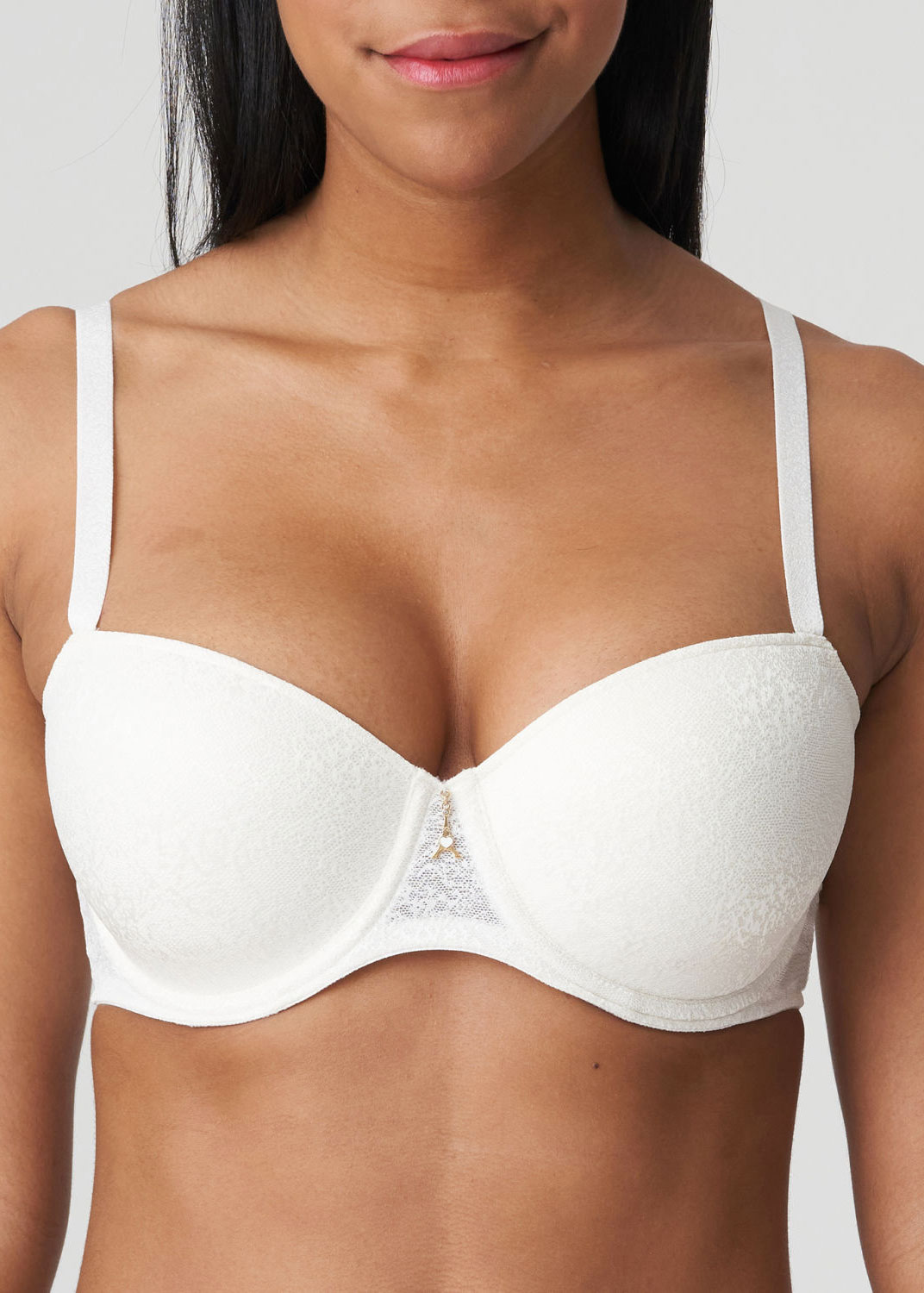 Soutien-gorge Rembourr Balconnet  Armatures Twist de Prima Donna Naturel