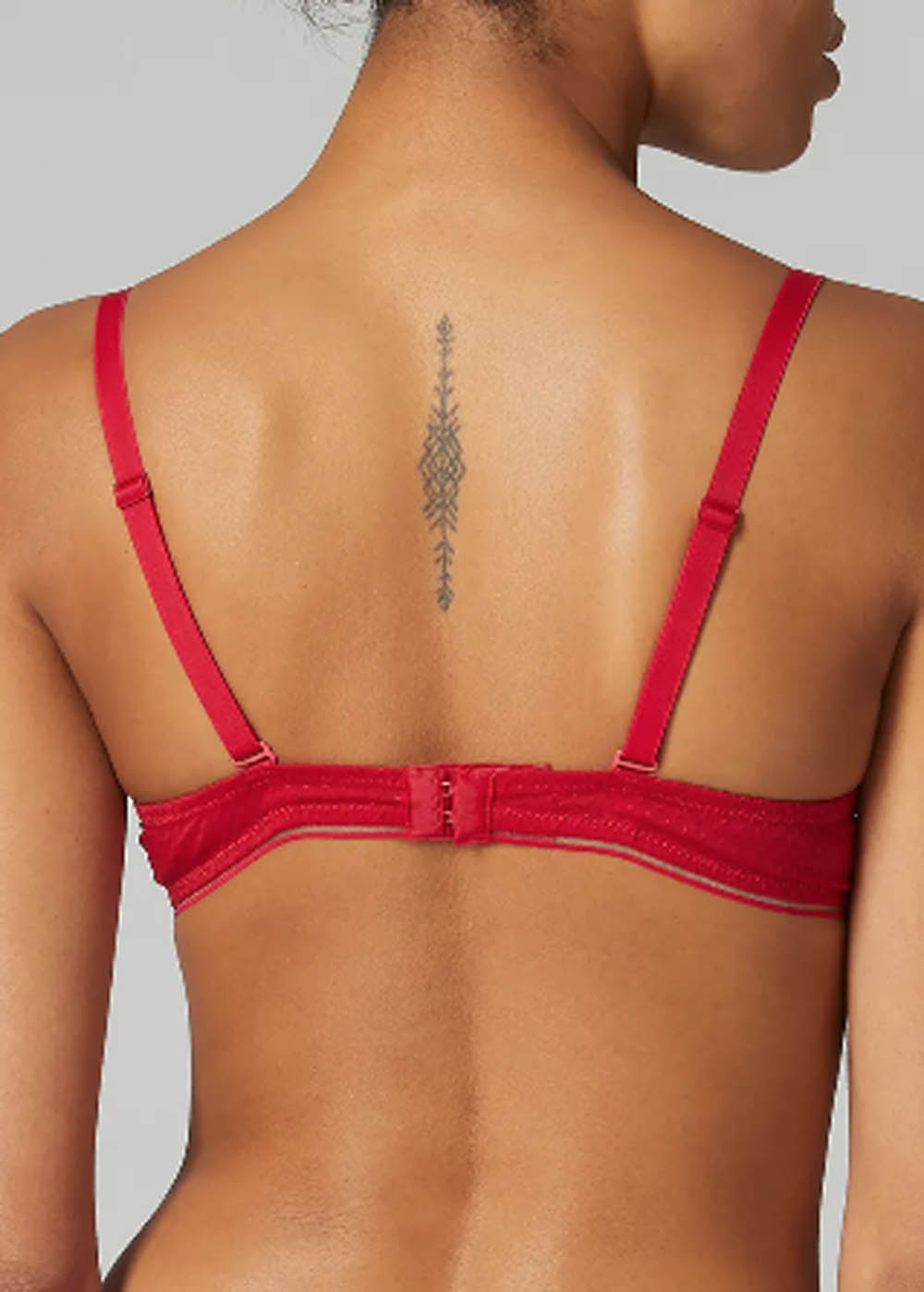 Soutien-gorge Push-up Triangle Simone Prle Rouge Opra