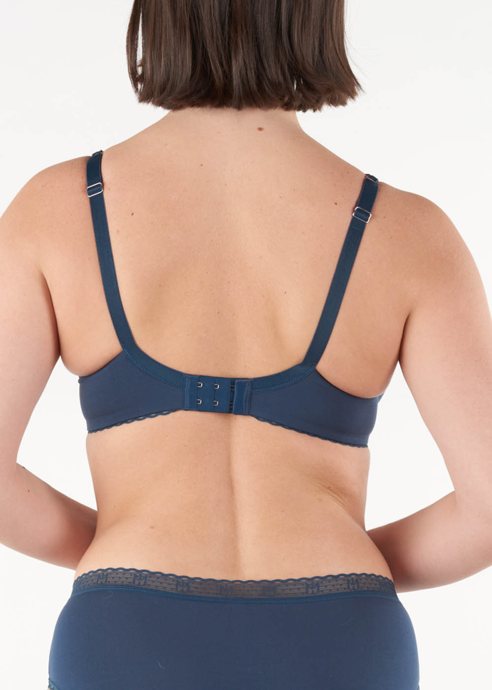 Soutien-gorge Emboitant avec Armatures Maison Lejaby Nuit Bleue