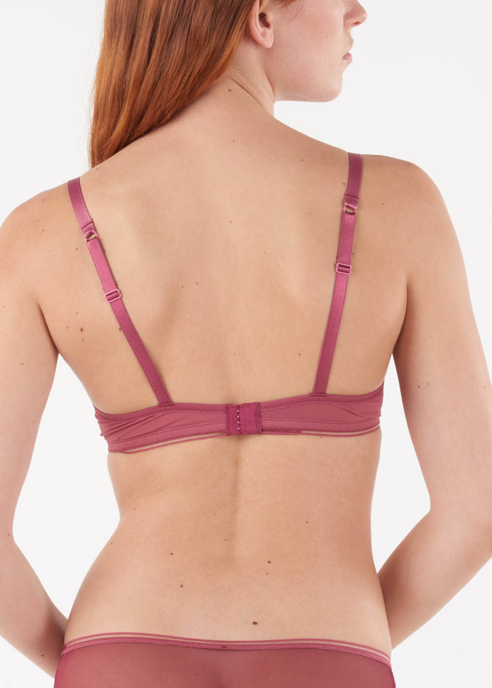 Soutien-gorge Emboitant avec Armatures Maison Lejaby Rose Sche