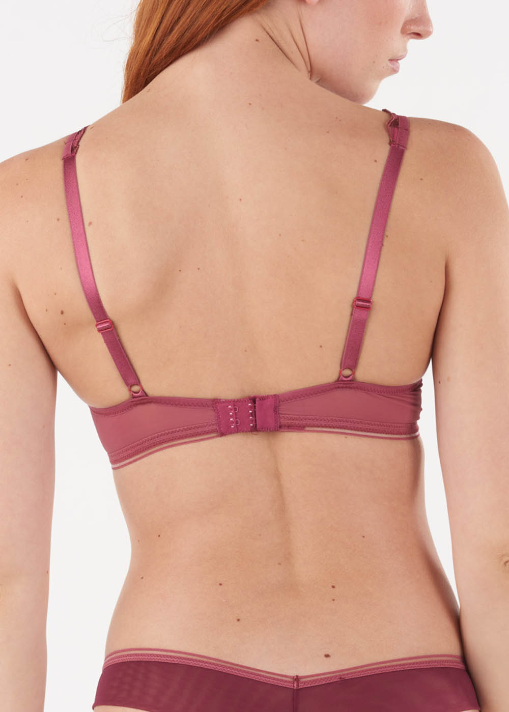 Soutien-gorge Triangle avec Armatures Maison Lejaby Rose Sche