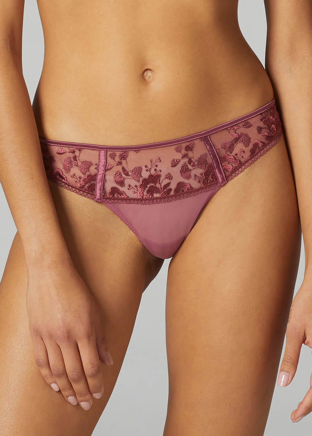 Tanga Simone Prle Rose Diva