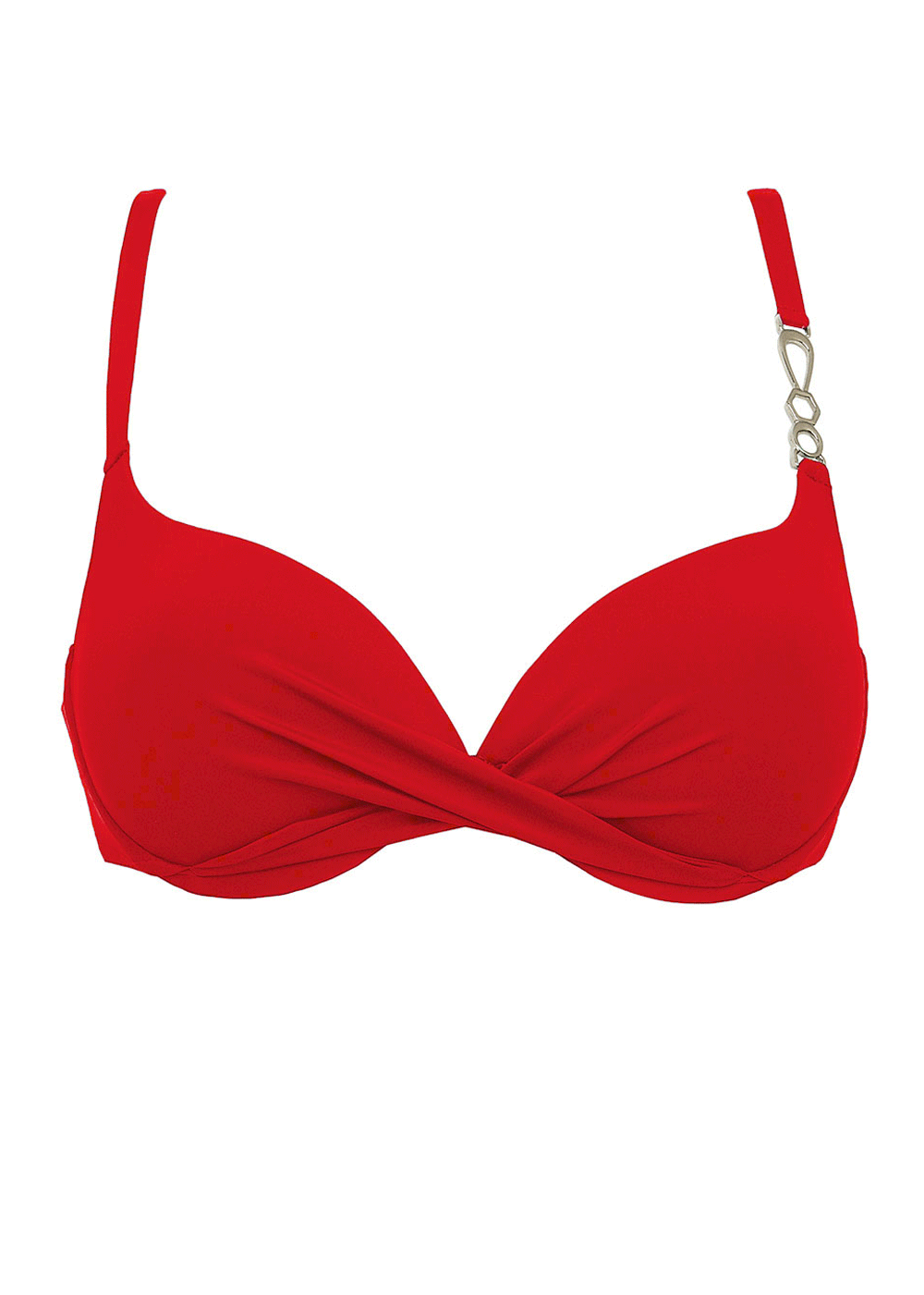 Soutien-gorge Push-up Maillots de Bain Simone Prle Rouge