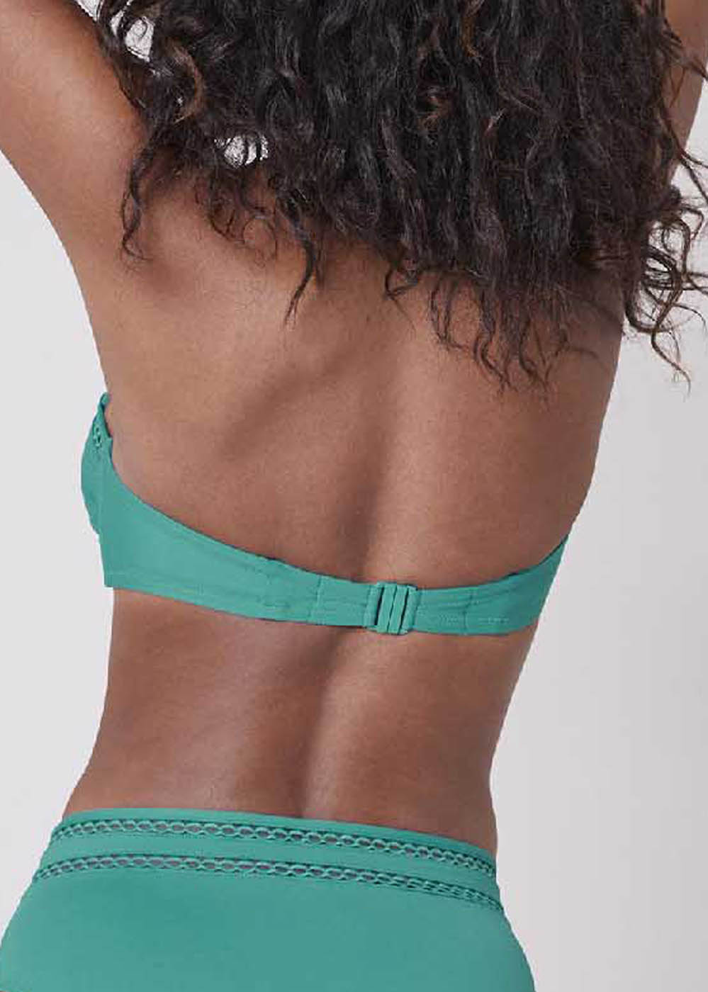 Soutien-gorge Bandeau Maillots de Bain Simone Prle Vert Aqua