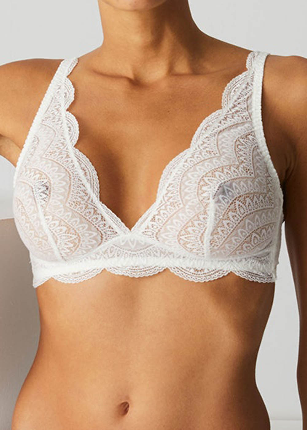 Soutien-gorge Triangle sans Armatures Simone Prle Naturel