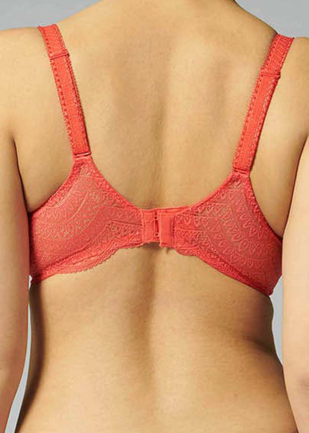 Soutien-gorge Emboitant avec Armatures Simone Prle Rouge Folie