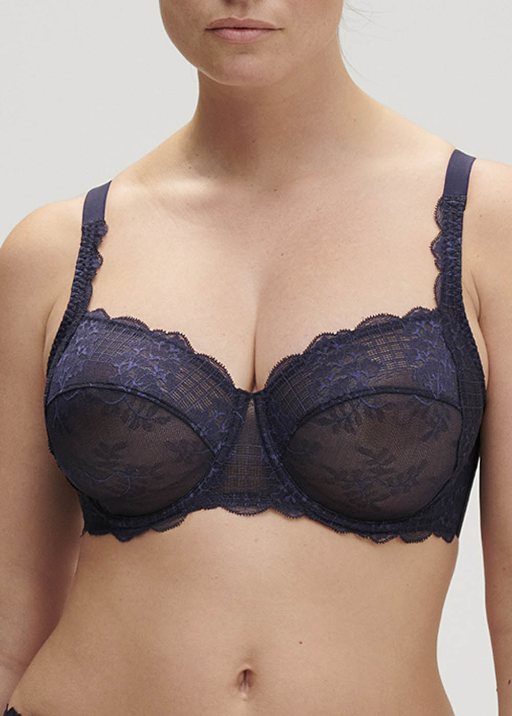 Soutien-gorge Emboitant avec Armatures Simone Prle Bleu cosmic