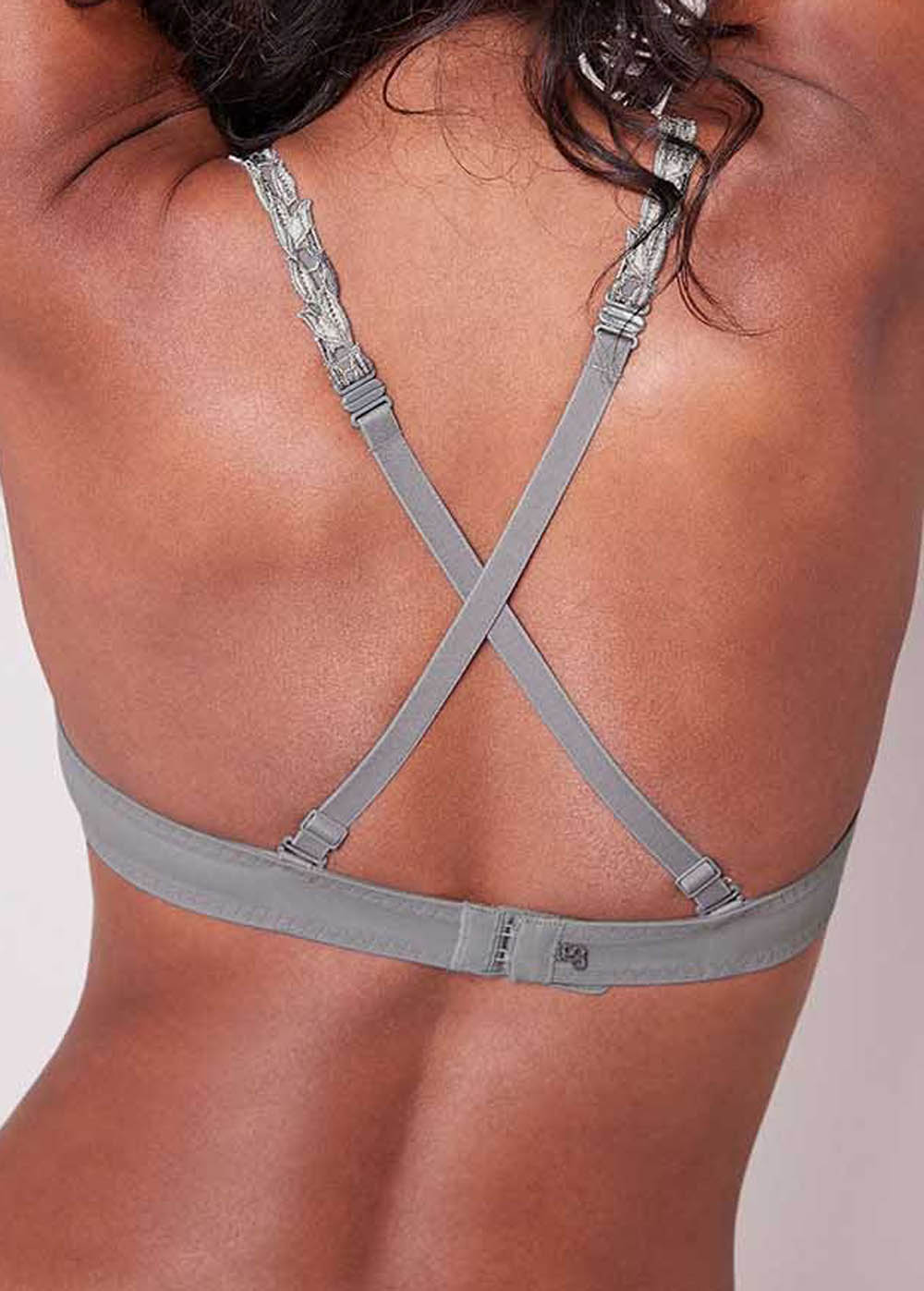 Soutien-gorge Galb Spacer Simone Prle Gris Metallique