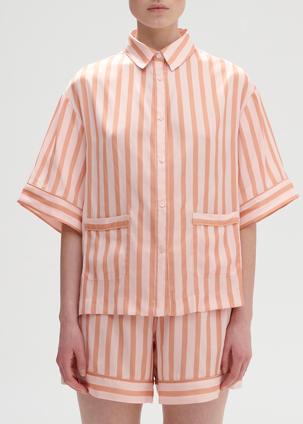 Chemise  manches courtes Simone Prle Peach Nights