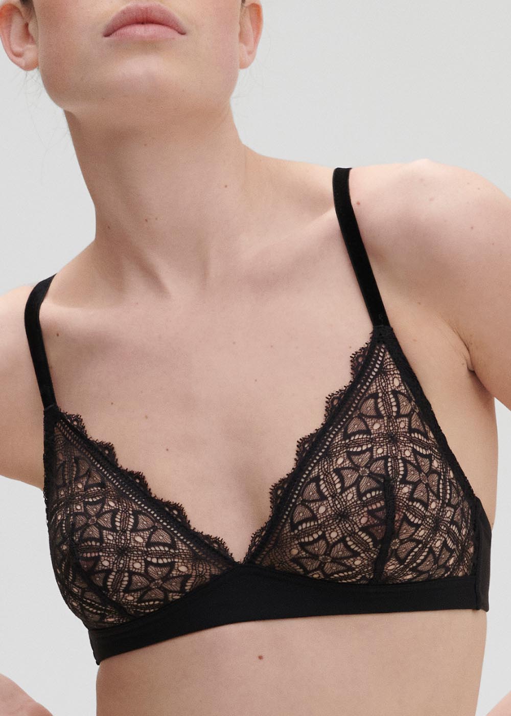 Soutien-gorge avec armatures - Noir - Escale - Simone Pérèle