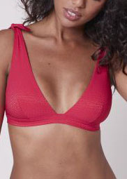 Soutien-gorge Triangle Maillots de Bain Simone Prle Fuschia